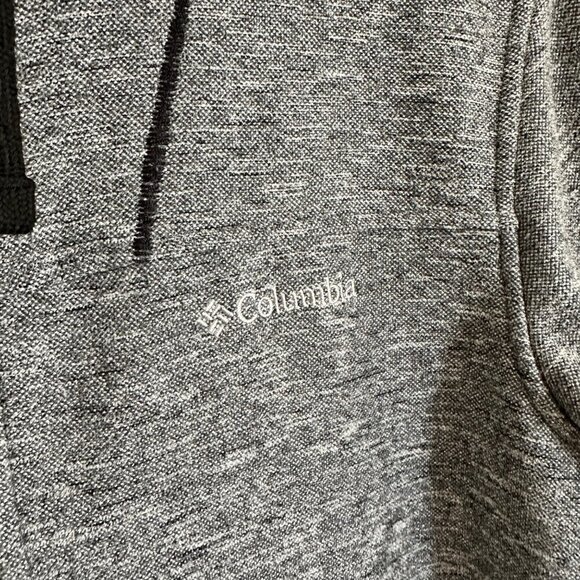 Columbia Men's Dark Gray Zip Up Hoodie Jacket Sweatshirt Size Medium Pockets - Picture 4 of 11